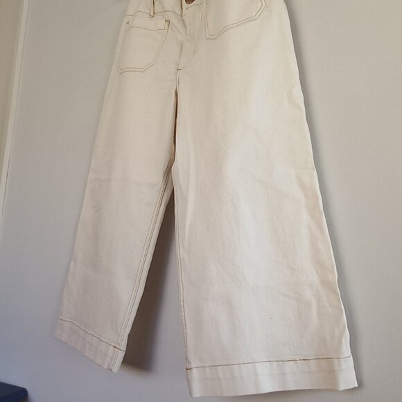 MAEVE the COLETTE white/cream wide leg jeans - Picture 5 of 9